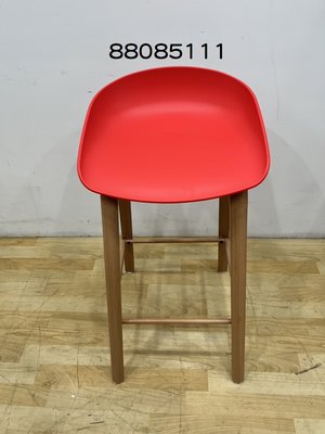 【吉旺二手家具生活館】全新/庫存  紅色高腳椅 吧台椅 高腳椅 -各式新舊/二手家具 生活家電買賣