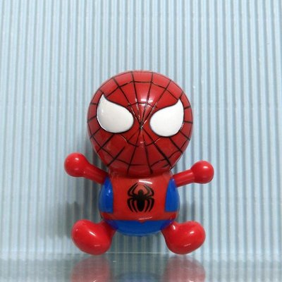 [ 三集 ] 公仔  Q版 蜘蛛人  高約:6公分 材質:塑膠  E1
