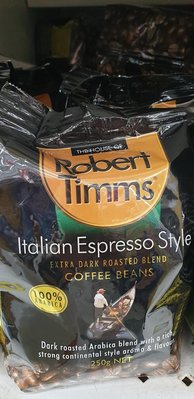 2/3前 澳洲 Robert Timms 義式咖啡豆250g 最新到期日2024/3/20