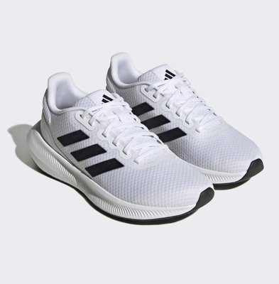 Adidas 愛迪達 Runfalcon 3.0 W  HP7557 女 慢跑鞋 運動 休閒 跑鞋 透氣 緩震  白黑