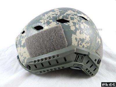 【野戰搖滾-生存遊戲】 FAST Base Jump Helmet 美軍特種部隊傘兵盔BJ版 【ACU迷彩】戰術頭盔