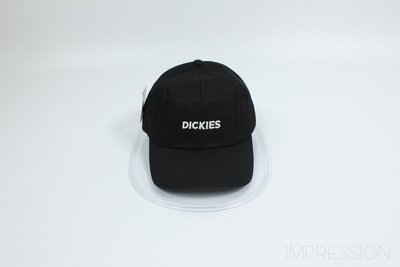 【IMPRESSION】Dickies Logo Cap 基本款 刺繡 字體老帽 黑 酒紅 深藍 可調式 現貨