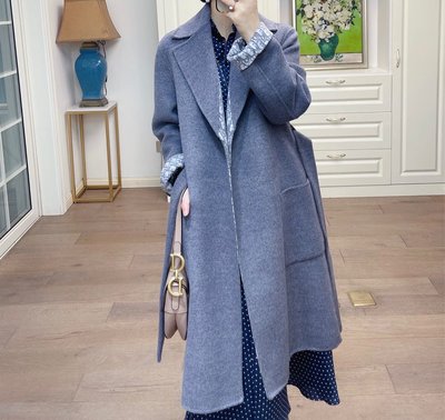 【妖妖代購】Dior 雙面羊毛大衣外套(兩色)
