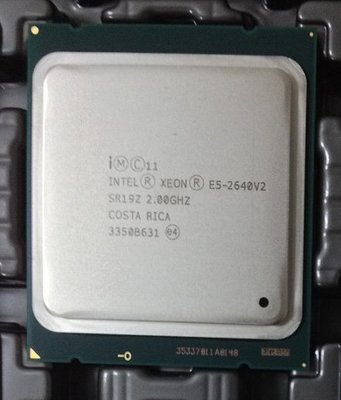【含稅】Intel Xeon E5-2640 v2 1.6G QDU4 8核16線 ES不顯CPU 另有QS正顯和正式