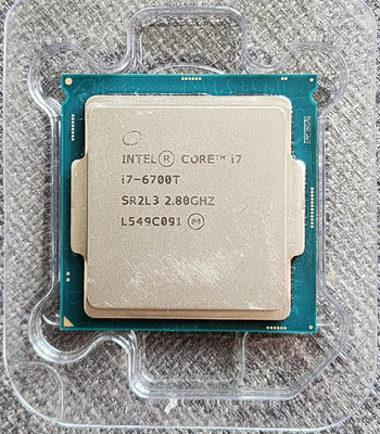 Intel 正式版 i7 6700T SR2L3 低電壓低溫版 完整支援Win7