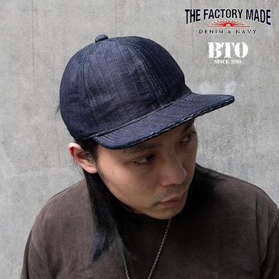 [BTO] 日本【THE FACTORY MADE】畳 榻榻米藍染面料六片式棒球帽