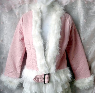 粉色 毛絨外套 其他款式外套 fuc