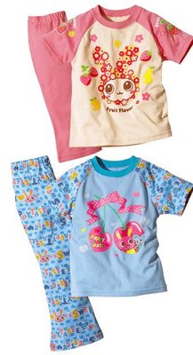 ((Sweet House))~~【現貨】㊣日本NISSEN 女童可愛小兔居家服睡衣套裝(4件組二套)100/110