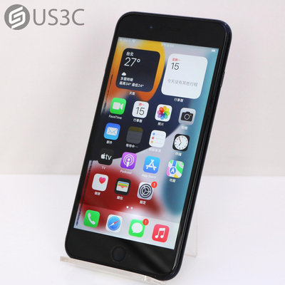 【US3C-高雄店】【一元起標】公司貨 Apple iPhone 7 Plus 128G 黑色 5.5吋 Touch ID 指紋辨識 蘋果手機 空機
