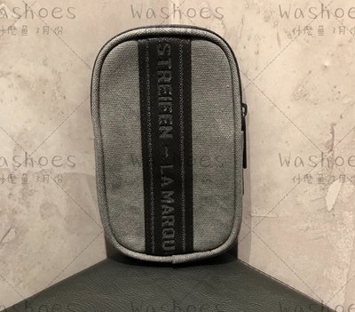 Washoes adidas NMD Pouch Bag 側背包 灰黑 CE2376 小掛包 包包 腰包 方形包 手機包