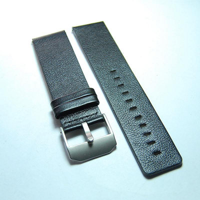 智能手錶配件真皮皮帶 23mm真皮手錶帶錶鍊
