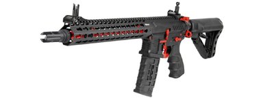 JHS（（金和勝 生存遊戲專賣））運動紅版 G&amp;G CM16 SRXL 電動槍 6511