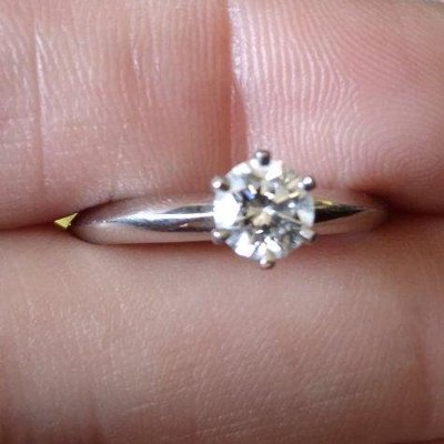 Diamond ✨ 鑽石 💫 Tiffany蒂芬妮名品牌鑽石戒指 不議😘😘😘😍😍