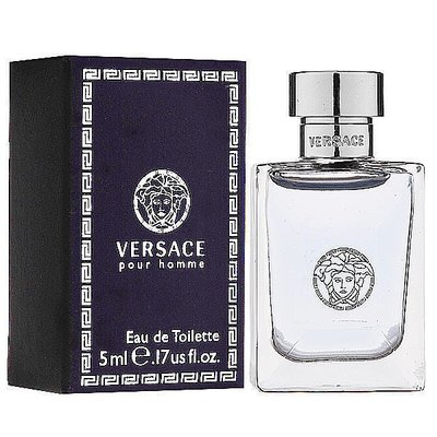 [世紀香水廣場] VERSACE POUR HOMME 凡賽斯 經典 男性淡香水 5ML分享瓶空瓶分裝