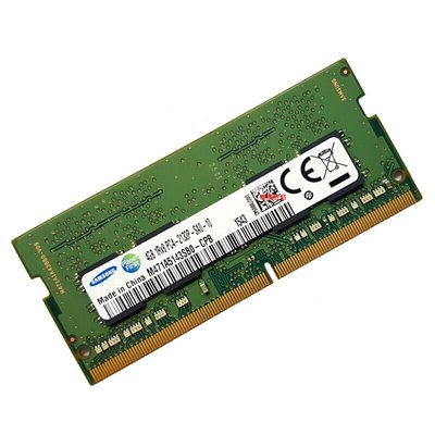 三星4GB 1RX8 PC4-2133P DDR4 2133 4G SODIMM電腦筆電記憶體條