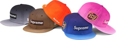 【紐約范特西】預購 SUPREME SS23 GRADIENT BOX LOGO NEW ERA帽子