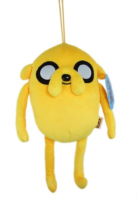 【卡漫迷】 老皮 絨毛娃娃 24公分 ㊣版 探險活寶 Adventure Time 小狗 玩偶 吊飾 裝飾 阿寶 好朋友