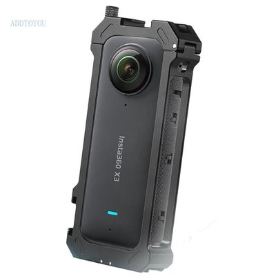 適用於 360 One X3 相機黑色磁扣保護相機兔籠配件