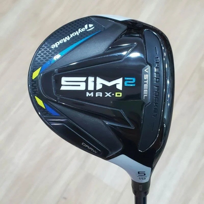 二手超美品TaylorMade SIM2 MAX D 19度5號球道木桿原廠TENSEI