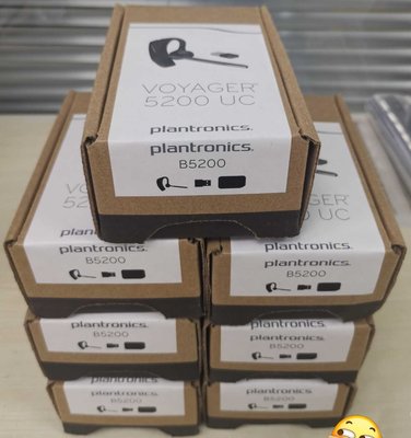 Plantronics Voyager 5200 UC 藍牙耳機,無線 手機,可連手機+SKYPE LINE