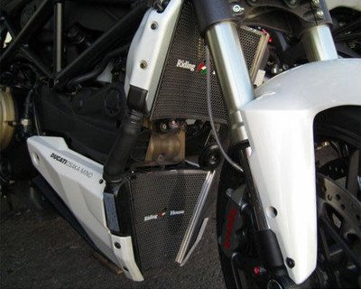 DNS部品 日本 Riding House Ducati 1098 1198 848 Streetfighter 冷排護網 水冷排護網 油冷排護網