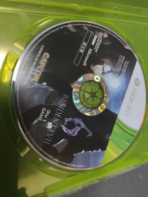 收藏絕版經典遊戲 XBOX 360 惡靈古堡 6 BIOHAZARD RESIDENT EVIL 6 英文版 第一片