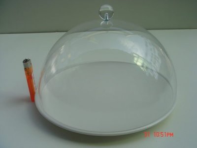 東昇瓷器餐具--大同強化瓷器附蓋蛋糕盤(26公分)--中