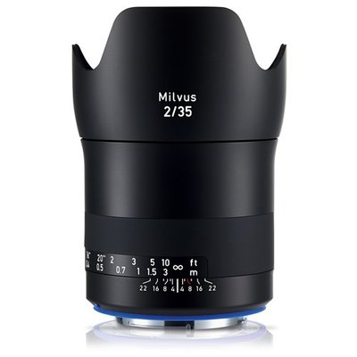《WL數碼達人》Zeiss 蔡司 Milvus 2/35 ZE 35mm F2 鏡頭 For Canon 公司貨