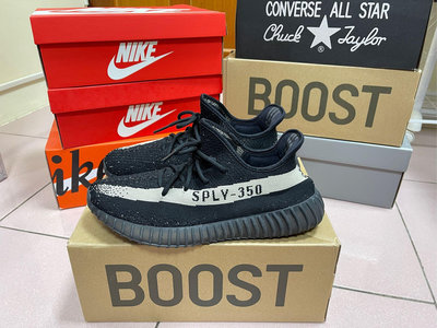 ADIDAS YEEZY BOOST 350 V2 BY1604 黑白 肯爺 椰子