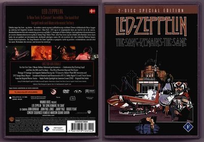 音樂居士新店#齊柏林飛船 Led Zeppelin - Song Remains The Same Live () DVD