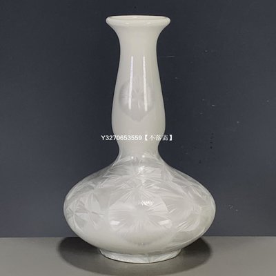 古董瓷器 仿古瓷器 清代雍正年制單色釉窯變結晶葫蘆扁肚瓶 CLC-4283