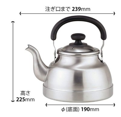 日本製 好品質304不鏽鋼煮滾水壺可用電磁爐IH盧煮開水壺泡麵泡茶水壺手拿水壺送禮禮物 6048c