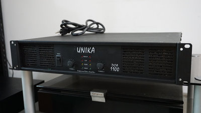 【啓晟音響】專業型大功率UNIKA DCA-1100  綜合擴大機一元起標無底價