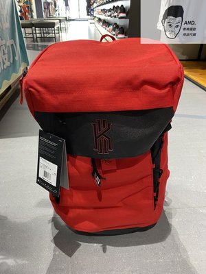【AND.】NIKE KYRIE Backpack 紅黑 大容量 後背包 筆電夾層 BA5788-657