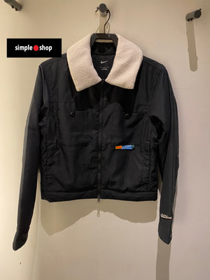 【Simple Shop】NIKE NBA 運動外套 LBJ 外套 JAMES 鋪棉外套 保暖 黑 DA6716-010