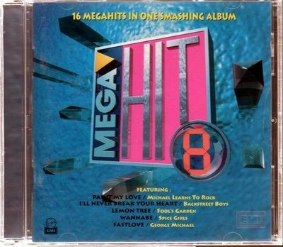 *2手 CD --MEGA HITS 8 // FOOL`S GARDEN,SPICE GIRLS-EMI、1996年