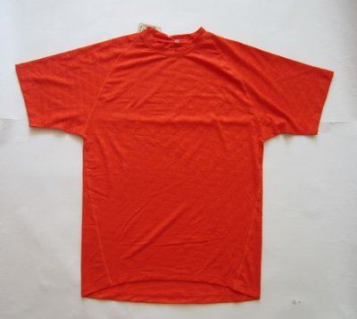 運動品牌〔New Balance 〕男橘紅色滿版短袖T恤(編號0781) ~L