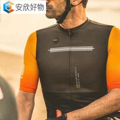⚡（新款）夏季短袖  透氣 騎行服 速乾 2022新款GOBIK緊身競技版牛奶絲夏季男款腳踏車單車衫短袖騎行服~安欣好物