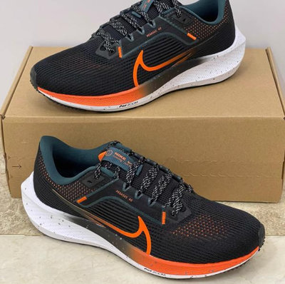 Nike Air Zoom Pegasus 40 黑橘 運動 慢跑鞋 FQ8723-010