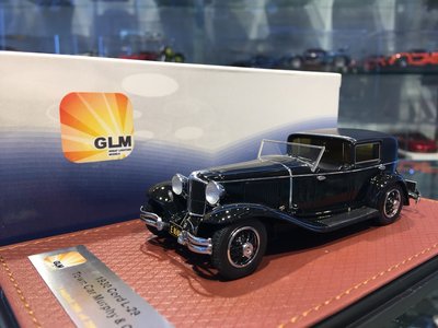 吉華科技＠GLM Cord L29 Town Car Murphy & Co 1930 黑色 1/43