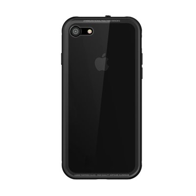 美國Switcheasy iPhoneXs iX i8 i7 金屬邊框防摔手機殼 玻璃背蓋 手機殼 防摔 玻璃 保護殼