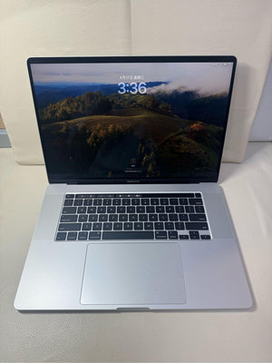 2019年 Apple MacBook Pro 16吋 I9-2.4Ghz 64G 2TB 銀色