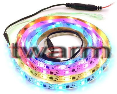 《德源科技》r)Addressable RGB 60-LED Strip, 5V, 2m