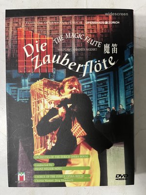 昀嫣音樂(CDz22) Die Zauberflöte THE MAGIC FLUTE 魔笛 DVD 保存如圖 售出不退