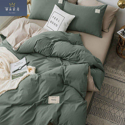 【現貨精選】無印風 精梳棉床包 良心品質/買的放心/超柔軟/超舒適 床包 床包組 床包四件組 單人床包 雙人床包 素色床