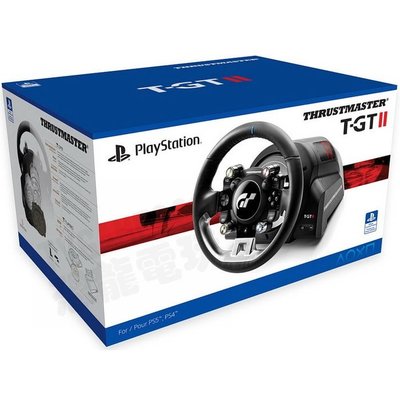 PS5/PS4用英國THRUSTMASTER TGT 2 T-GT II 賽車方向盤【板橋魔力】