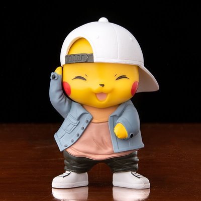 Pokemon Pikachu furnish articles mini cute doll hands do寵物小精—酷漫空間