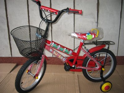 *童車王*全新品 台灣製造 雙人腳踏車 兒童16吋腳踏車 打氣腳踏車 堅固耐騎 ~ 有多種顏色
