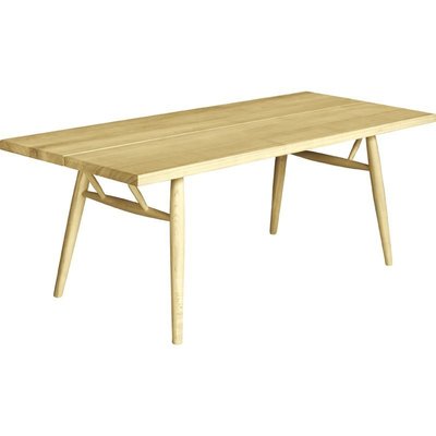 【YOI】日本外銷品牌 平野木桌 - 160cm 全實木製/原木/水曲柳/YRN-014-160