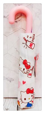 =海神坊=日本空運 538858 Skater UBOT1 凱蒂貓 55cm 兒童折疊傘 摺疊雨傘 防曬伸縮傘 附袋